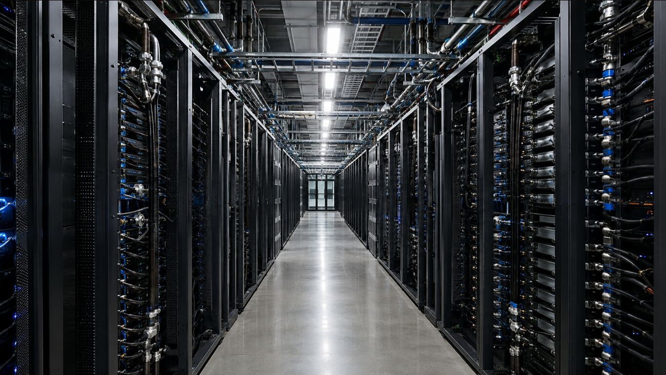 Illustrative AI compute infrastructure from the article